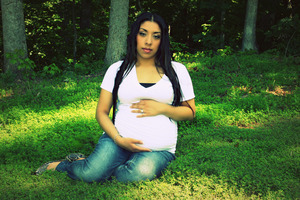 9 Months Pregnant :)
