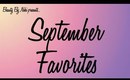 September Favorites 2012