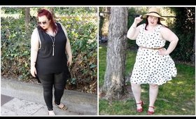 Black & White Plus Size LookBook with Gwynnie Bee!