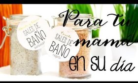 ¡REGALO PARA TU MADRE EN SU DIA! FACIL Y BARATO! ✿ por Lau