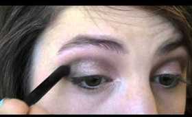 Urban Decay Naked Palette Tutorial No.1 - Natural Smokes