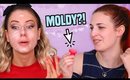 I Tried SWAPPING MAKEUP BAGS with my LITTLE SISTER || Chatty GRWM