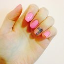 Pink Burberry Nails