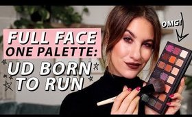 FULL FACE USING ONE PALETTE: Urban Decay Born To Run | Jamie Paige