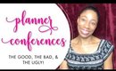 Planner Conferences: The Good, the Bad, & the Ugly | Bliss & Faith