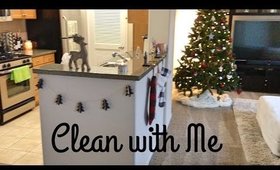 Clean with Me | Living Room & Kitchen