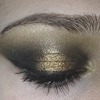 Black and gold "sandwich eyes"