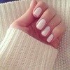 White Nails<3