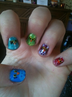 Colorfull nails :)