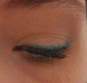 An eye look that I created for st.patrick's day look.