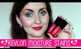 Revlon Moisture Stains & Lip Swatches!