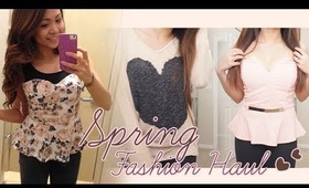 Spring Fashion Haul (Try On) | Charmaine Manansala