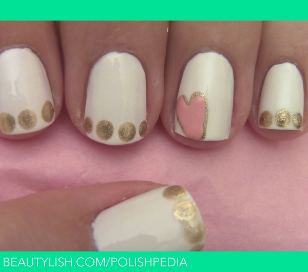 pink heart nails | Valentine's day nails, Nail designs, February nails