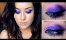 Dramatic Purple Smokey Eye!♡ | rpiercemakeup