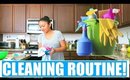 MY WEEKLY CLEANING ROUTINE!