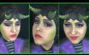 Maleficent Makeup and Body Paint Tutorial (31 Days of Halloween 2014) (Noblandmakeup)