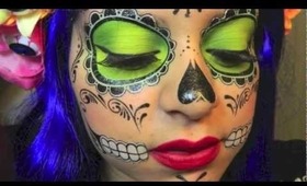 Dia De Los Muertos Makeup tutorial