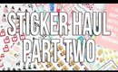 Etsy Planner Sticker Haul | Part Two | Planner Penguin, Miscellany Boulevard, Fox and Pip