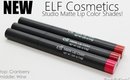 3 NEW ELF Studio Matte Lip Color shades for Fall!