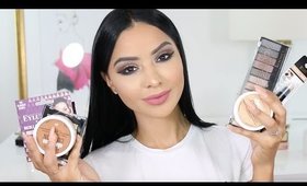 Get Ready With Me Using New 2017 Drugstore Makeup
