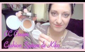 Démo CC Cream Foundation Cushion System de Kiko/Miss Coquelicot