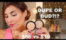 Dupe or Dud: $56 Dior Highlighter vs Maybelline | Bailey B.