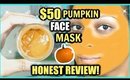 $50 PUMPKIN LATTE FACE MASK REVIEW! │ IS IT WORTH IT - MY HONEST REVIEW!