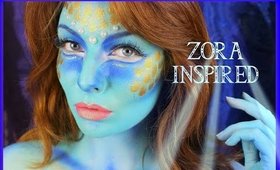 Royal Zora Inspired Tutorial | Mermaid | #ZELDA