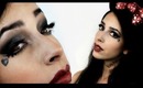 Rock Chic Minnie Mouse Inspired Makeup