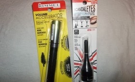 Rimmel London Scandaleyes Waterproof Gel Eyeliner and Lash Accelerator Mascara product review