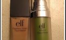 elf studio Review: Mineral Infused Face Primer &  flawless finish foundation almond