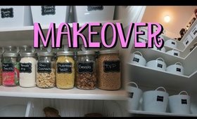 Pantry Makeover, $1 Items - DIY Organization Ideas