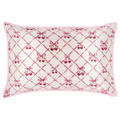 Slip Queen Pillowcase (Lace Trim) Sweet Cherry