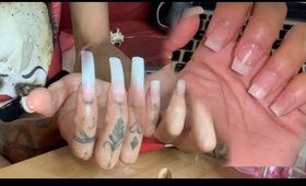 EASY DIY:  CLEAR NAILS CHEAP  AT HOME- Dedicated to single moms