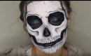 Simple Skull Make Up tutorial-31 Days Of Halloween