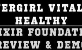 COVERGIRL VITALIST HEALTHY ELIXIR FOUNDATION REVIEW AND DEMO | LADYEMC2TV