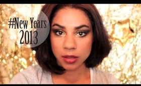 New Year's Eve Makeup & Hair | Adozie93