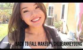 Back to Fall Makeup Tutorial | chloeanneyoung