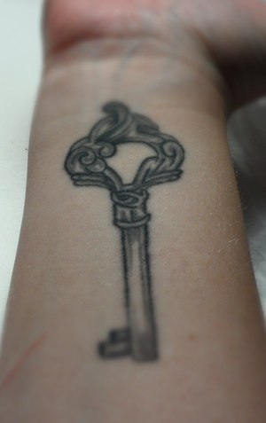 .key.
my first tattoo -> 08.08.08