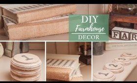 DIY Farmhouse Decor | Budget DIY | Dollar Tree & Hobby Lobby Crafts