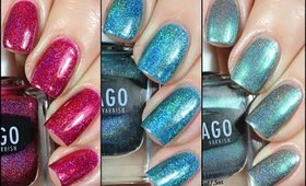 Virago Varnish Bash Trio Live Swatch + Review!