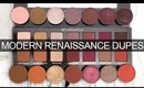 MODERN RENAISSANCE PALETTE DUPES WITH MAKEUP GEEK EYESHADOWS I Futilities And More