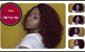 Outre Irene Red Curly Wig  Only $20! | Wig Review| (Full Beginner Friendly Wig Tutorial)