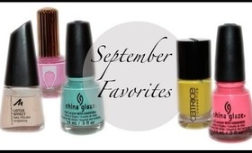 September Favorites 2013| Nail Polishes ♡