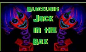 Evil Clown in the Box | Neon Blacklight Makeup Tutorial