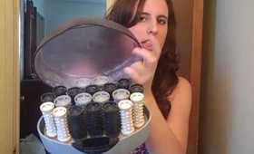 Part one: How I curl my Hair with Hot Rollers