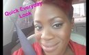 Quick Everyday Look feat Kat Von D Eye Contour Palette