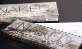 Urban Decay Naked Smoky Eyeshadow Palette|| Review, Live Swatches, Comparisions