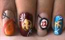 Hunger Games Nail Design- Hunger Games Nails- Nail Art- Nail Designs Tutorial