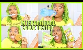 Trying INTERNATIONAL Snacks from AROUND THE WORLD